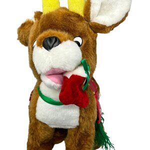 Sugar Loaf Christmas 2006 Coinstar Dancer Stuffed Plush animal reindeer READ